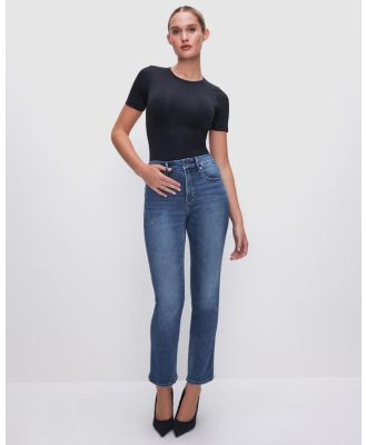 Good American - Good Straight Jeans - Jeans (Indigo) Good Straight Jeans