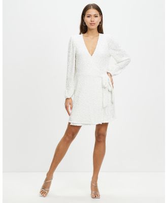 Grace Willow - Ashley Mini Sequined Dress - Dresses (White) Ashley Mini Sequined Dress