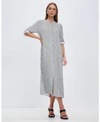 Grace Willow - Emma Shirt Dress - Dresses (Stripe) Emma Shirt Dress