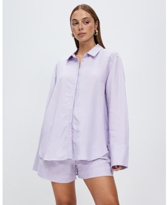 Grace Willow - Galla Shirts - Shirts & Polos (Lilac) Galla Shirts