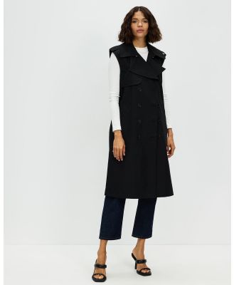 Grace Willow - Vivid Vest - Coats & Jackets (Black) Vivid Vest