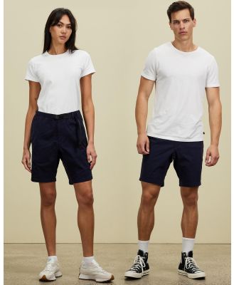 Gramicci - NN Shorts   Unisex - Chino Shorts (Double Navy) NN Shorts - Unisex