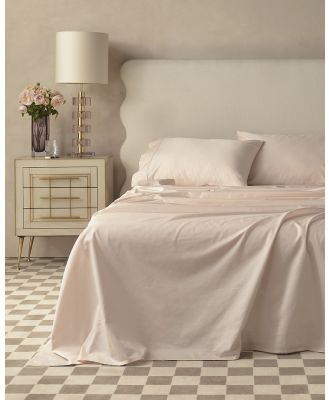 Greg Natale - Jacquard Sheet Set Blush - Home (Pink) Jacquard Sheet Set Blush