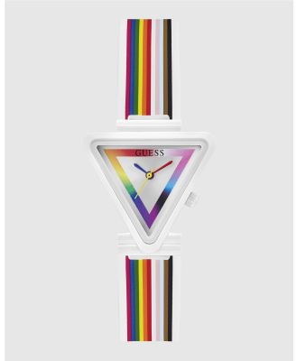 Guess - Fame White & Rainbow - Watches (White) Fame White & Rainbow