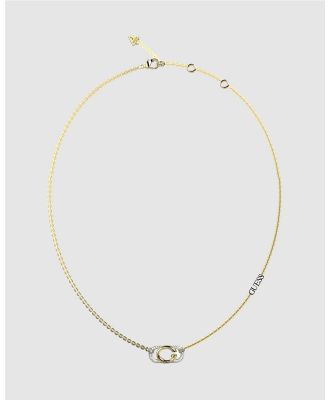 Guess - Gold Tone Oh My G Necklace - Jewellery (Gold) Gold-Tone Oh My G Necklace