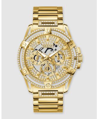 Guess - King Gold Tone - Watches (Gold) King Gold Tone