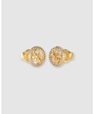 Guess - Life In 4G Stud Earrings - Jewellery (Gold) Life In 4G Stud Earrings