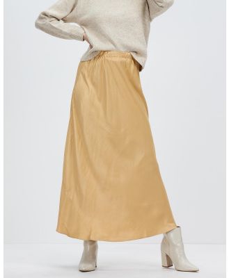 Gysette - Aia Slip Skirt - Skirts (Taupe) Aia Slip Skirt