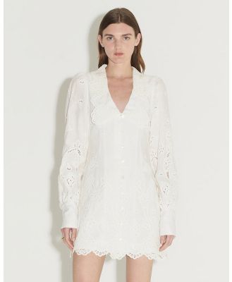 Hansen & Gretel - Amity Mini Dress - Dresses (White) Amity Mini Dress