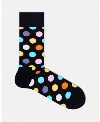 Happy Socks - Big Dot - Underwear & Socks (Black & Multi) Big Dot