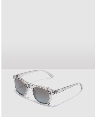 Hawkers Co - HAWKERS   Clip on Oat Milk DOT Sunglasses for Men and Women UV400 - Sunglasses (Transparent) HAWKERS - Clip on Oat Milk DOT Sunglasses for Men and Women UV400