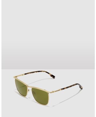 Hawkers Co - HAWKERS   Gold Juniper Green CALI Sunglasses for Men and Women UV400 - Sunglasses (Gold) HAWKERS - Gold Juniper Green CALI Sunglasses for Men and Women UV400