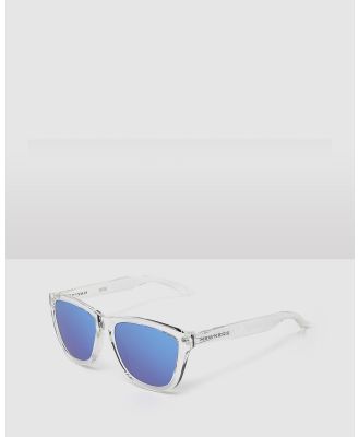 Hawkers Co - HAWKERS   Polarized Air Sky ONE Sunglasses for Men and Women UV400 - Square (White) HAWKERS - Polarized Air Sky ONE Sunglasses for Men and Women UV400