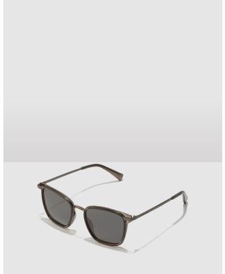 Hawkers Co - HAWKERS   Polarized Grey Dark INK Sunglasses for Men and Women UV400 - Sunglasses (Grey) HAWKERS - Polarized Grey Dark INK Sunglasses for Men and Women UV400