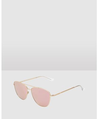 Hawkers Co - HAWKERS   Rose Gold LAX Sunglasses for Men and Women UV400 - Sunglasses (Gold) HAWKERS - Rose Gold LAX Sunglasses for Men and Women UV400