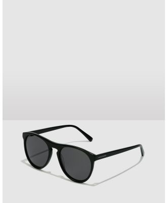 Hawkers Co - Polarized Black Dark Joker Sunglasses for Men and Women UV400 - Sunglasses (Black) Polarized Black Dark Joker Sunglasses for Men and Women UV400