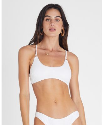 Heaven Australia - Pearl Tina Crop - Bikini Set (White) Pearl Tina Crop