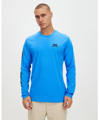 Helly Hansen - Yu Long Sleeve T Shirt - Long Sleeve T-Shirts (Ultra Blue) Yu Long Sleeve T-Shirt
