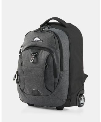 High Sierra - Jarvis Pro Wheeled Backpack - Backpacks (Black) Jarvis Pro Wheeled Backpack