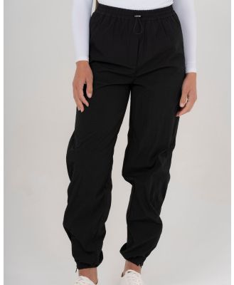 Hijab House - Black Drawcord Trousers - Pants (Black) Black Drawcord Trousers