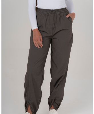 Hijab House - Charcoal Drawcord Trousers - Pants (Grey) Charcoal Drawcord Trousers