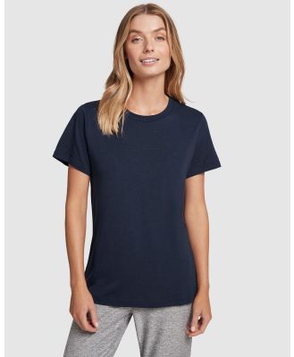 Homebodii - Basic T Shirt - T-Shirts & Singlets (Navy) Basic T-Shirt
