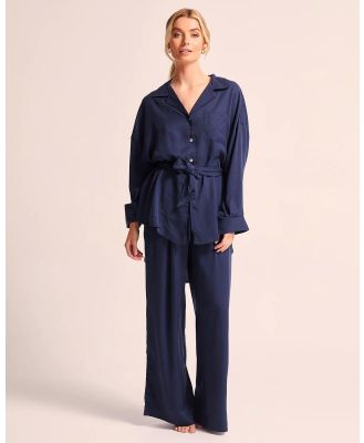 Homebodii - Genevieve Tencel Pyjama Set - Two-piece sets (Navy) Genevieve Tencel Pyjama Set