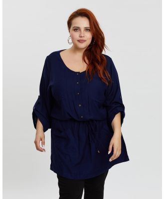 Hope & Harvest - Indus Tunic - Tops (Navy) Indus Tunic