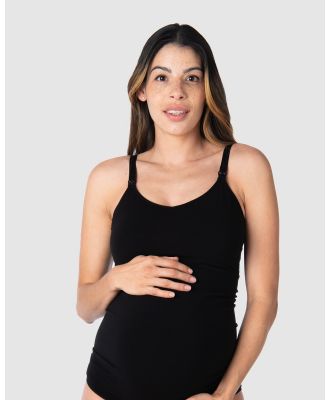 Hotmilk Maternity Lingerie - My Necessity Nursing Cami - Sleepwear (BLACK) My Necessity Nursing Cami