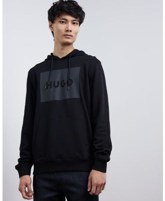 HUGO - Duratschi Sweater - Hoodies (Black) Duratschi Sweater