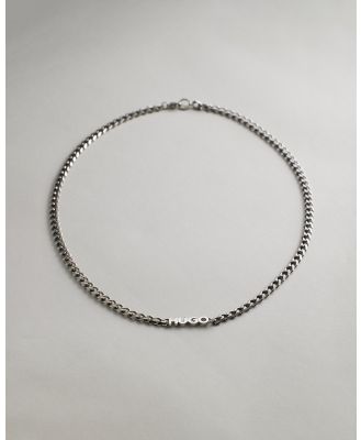 HUGO - E Necklace - Jewellery (Silver) E Necklace