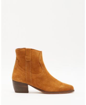 Human Premium - Dee Boots - Ankle Boots (Tan) Dee Boots