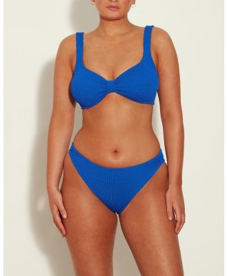 Hunza G - Bonnie Bikini Set - Bikini Set (Royal Blue) Bonnie Bikini Set