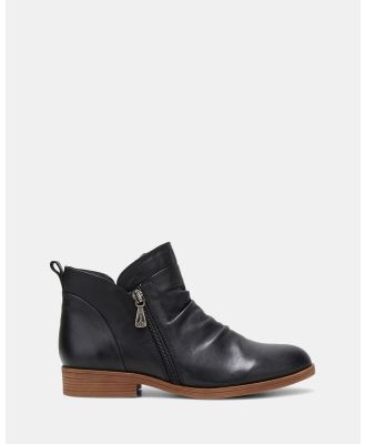 Hush Puppies - Chalet - Ankle Boots (Black) Chalet