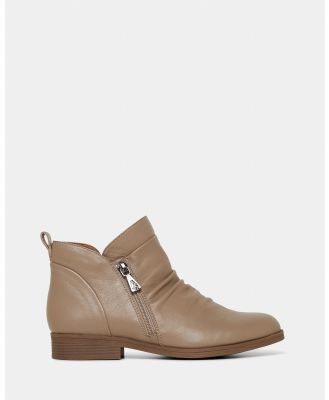 Hush Puppies - Chalet - Ankle Boots (Taupe) Chalet