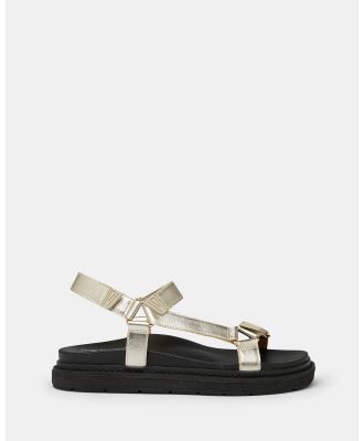 Hush Puppies - Fit - Sandals (Champagne) Fit