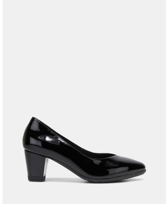 Hush Puppies - The Point - All Pumps (Black Patent) The Point