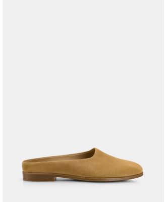 Hush Puppies - Zion - Flats (Camel Suede) Zion