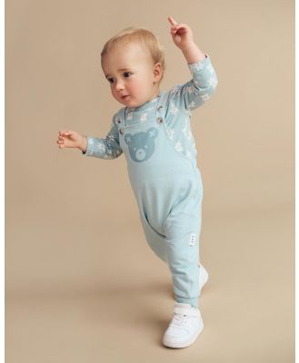Huxbaby - Basics Long Top   Babies Kids - Tops (Cloud Blue) Basics Long Top - Babies-Kids
