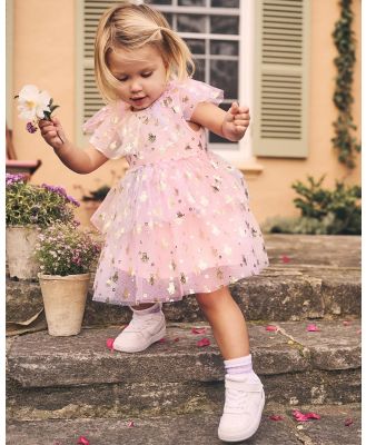 Huxbaby - Fairy Bunny Tiered Party Dress   Babies Kids - Dresses (Multi) Fairy Bunny Tiered Party Dress - Babies-Kids