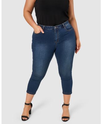 Indigo Tonic - Bobbie Curve Crop Jeans - Crop (Navy) Bobbie Curve Crop Jeans