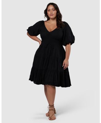 Indigo Tonic - Hazel Mini Dress - Dresses (Black) Hazel Mini Dress
