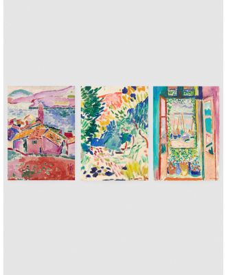 Inka Arthouse - 3x Henri Matisse Art Prints - Home (Multi) 3x Henri Matisse Art Prints