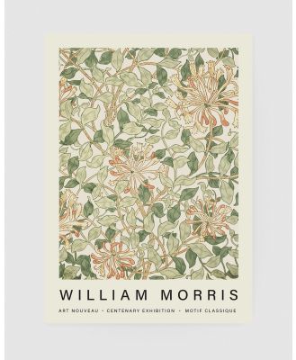 Inka Arthouse - Green Leaves by William Morris Art Print - Home (Green) Green Leaves by William Morris Art Print