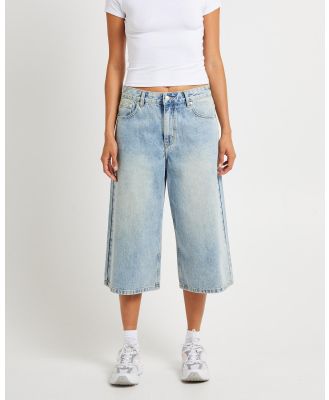 Insight - Bobby Crop Jorts - Jeans (TINTED BLUE) Bobby Crop Jorts