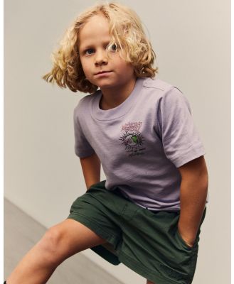 Insight - Boys 51 Short Sleeve T Shirt - Short Sleeve T-Shirts (PURPLE) Boys 51 Short Sleeve T-Shirt
