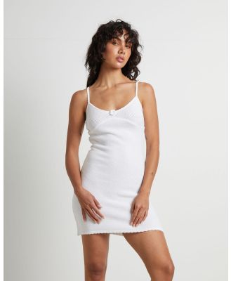 Insight - Quinn Crochet Dress - Dresses (WHITE) Quinn Crochet Dress