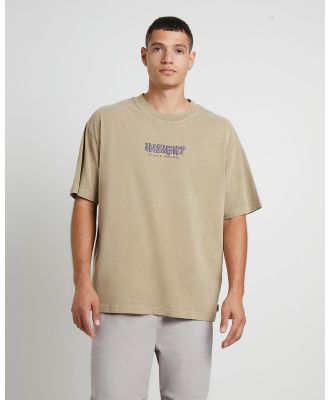 Insight - Since Never Short Sleeve T Shirt - Short Sleeve T-Shirts (TAUPE) Since Never Short Sleeve T-Shirt