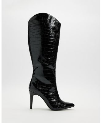 IRIS Footwear - Raven - Knee-High Boots (Black) Raven