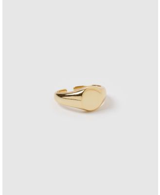 Izoa - Signet Ring - Jewellery (Gold) Signet Ring